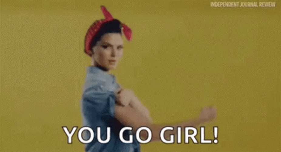 You Go Girl Kendall Jenner GIF