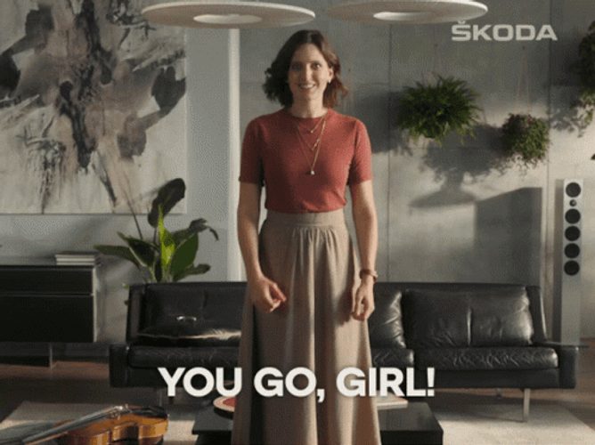 You Go Girl Lady Clap GIF