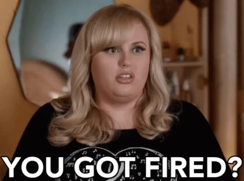 You Got Fired Rebel Wilson GIF