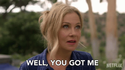 You Got Me Christina Applegate GIF