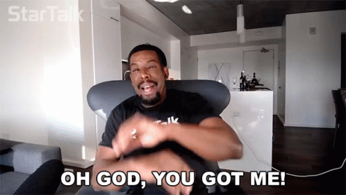 You Got Me Chuck Nice Laughing GIF