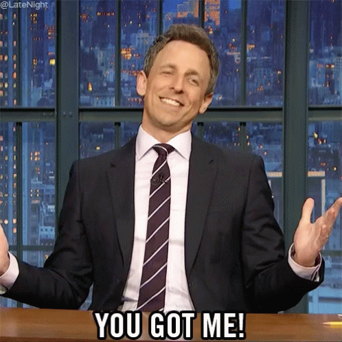 You Got Me Seth Myers Host GIF