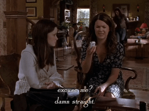 You Got That Right Gilmore Girls GIF