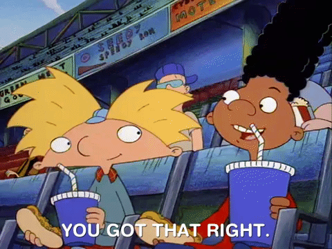 You Got That Right Hey Arnold Nicksplat GIF