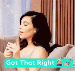 You Got That Right Kim Kardashian Side Eye GIF