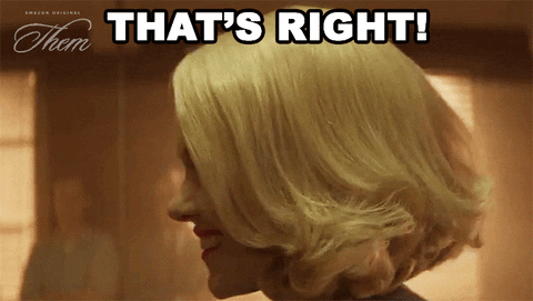 You Got That Right Pretty Blonde Smiling GIF