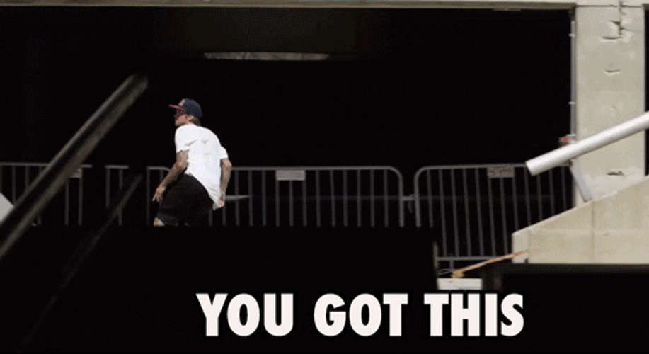 You Got This Awesome Skateboarding GIF