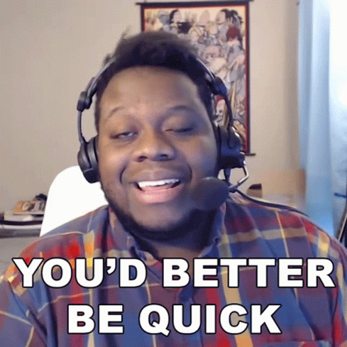 You Gotta Be Quicker Than That John Finch GIF