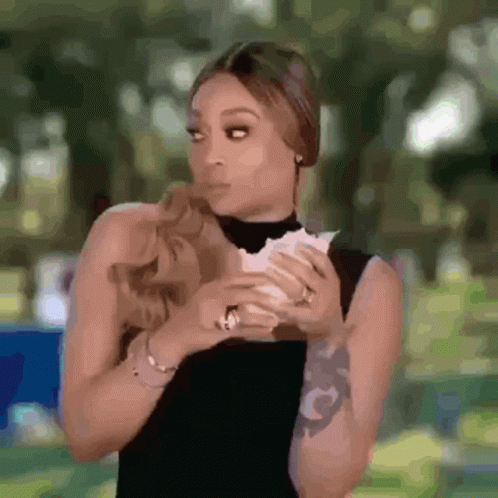 You Gotta Be Quicker Than That Mimi Faust GIF