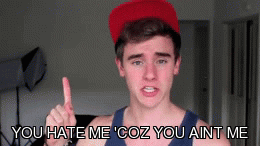 You Hate Me Cause You Ain't Me GIF