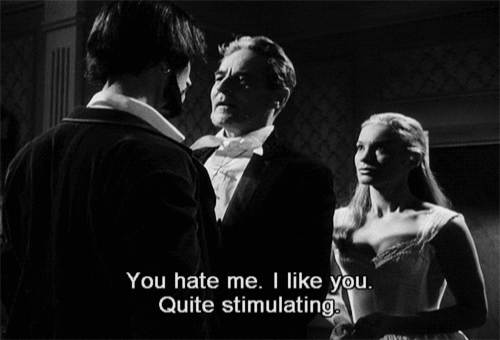 You Hate Me I Like You Quit Stimulating GIF