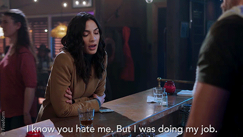 You Hate Me I Was Doing My Job GIF