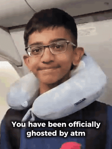 You Have Been Officially Ghosted By Atm GIF