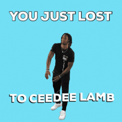 You Just Lost To Ceedee Lamb GIF