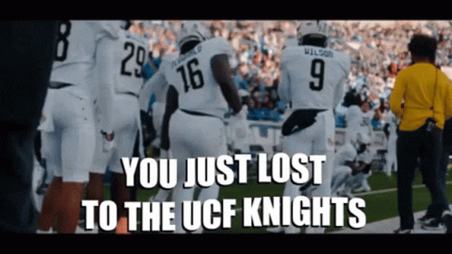 You Just Lost To Ucf Knights GIF