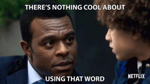 You Keep Using That Word Lyriq Brent GIF