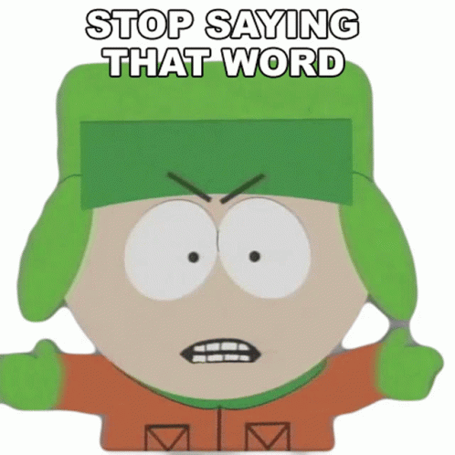 You Keep Using That Word South Park Animation GIF