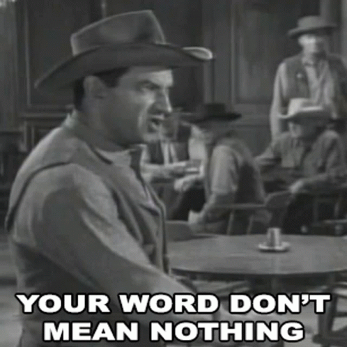 You Keep Using That Word Vintage Bruce Buffer GIF