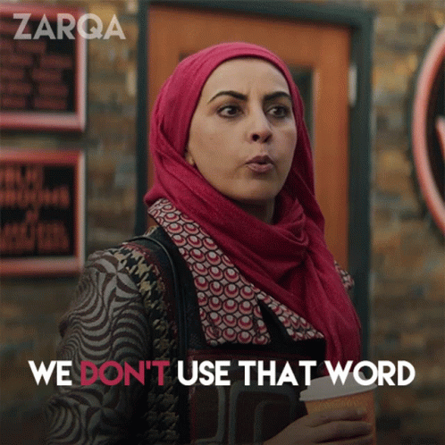You Keep Using That Word Zarqa GIF