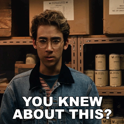 You Knew About This Betrayal GIF