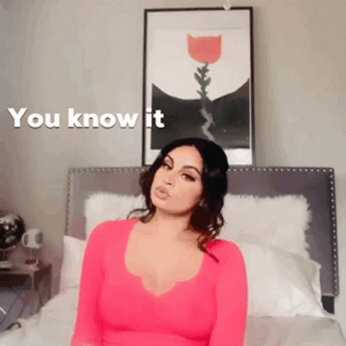 You Know It Hot Lady Hair Flip GIF