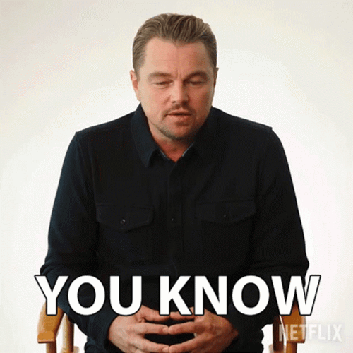You Know It Leonardo DiCaprio GIF