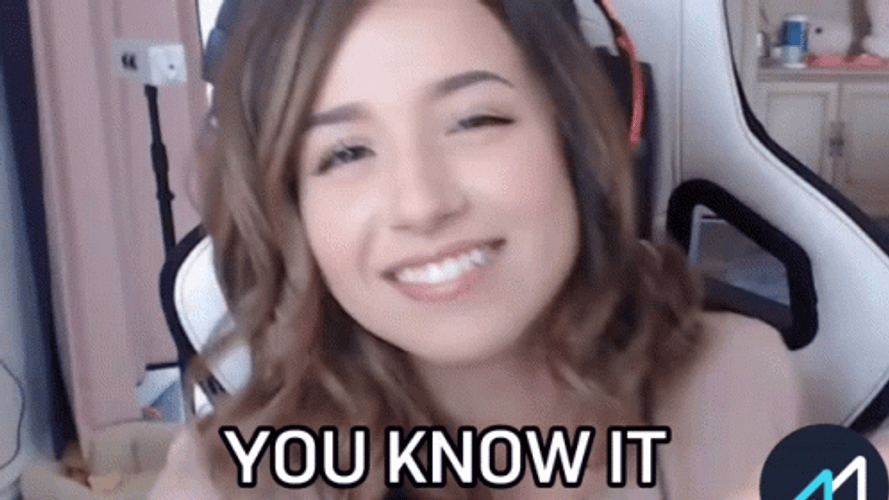 You Know It Pokimane Female Gamer GIF