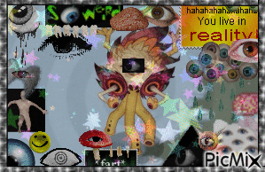 You Live in Reality Collage