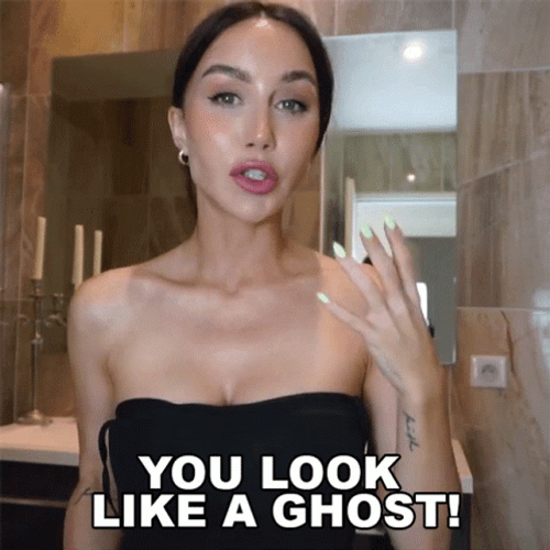 You Look Like A Ghost GIF