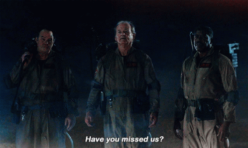 You Missed Ghostbusters GIF