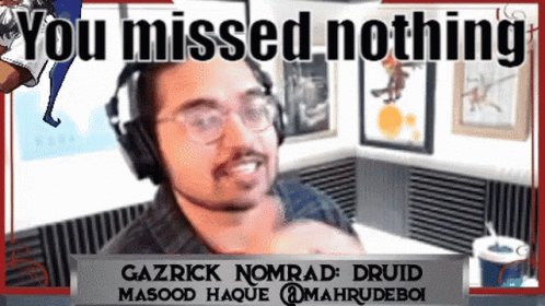 You Missed Nothing GIF