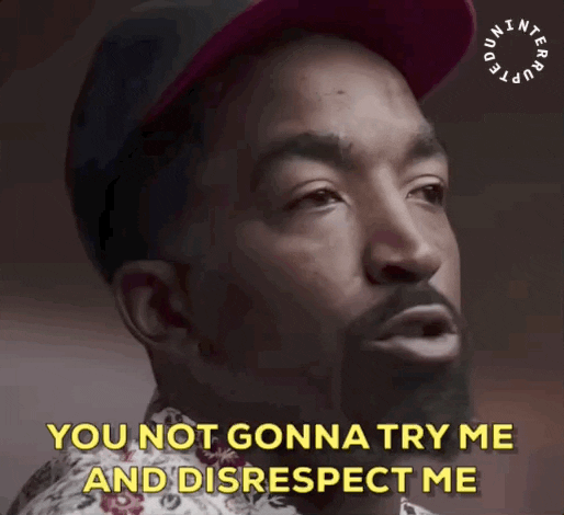 You Not Gonna Try Me Jr Smith GIF