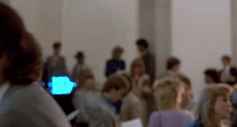 You Rang Jeff Goldblum Facing Forward GIF