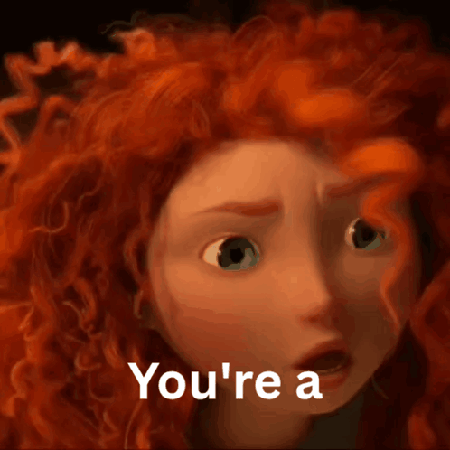 You're A Cartoon Character GIF