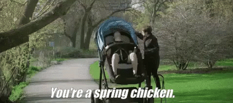 You're A Spring Chicken GIF
