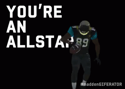 You're An Allstar Madden Character Pose GIF