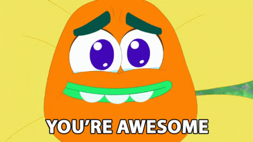 You're Awesome Emotional Pistil Pete GIF