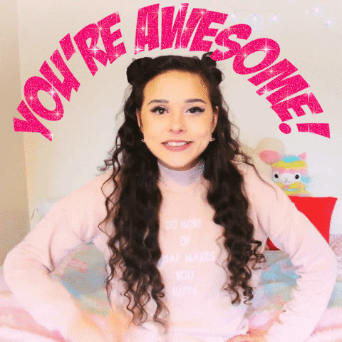 You're Awesome Kelsey Ellison GIF
