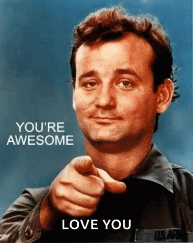 You're Awesome Love You GIF