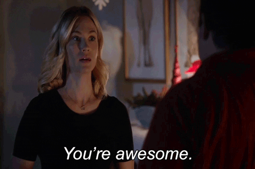 You're Awesome Sincere Girl GIF