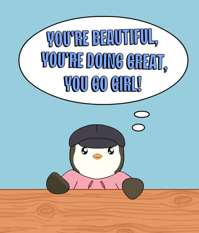 You Re Beautiful Pudgy Penguin GIF