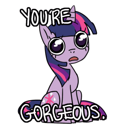 You Re Beautiful Twilight Sparkle My Little Pony GIF