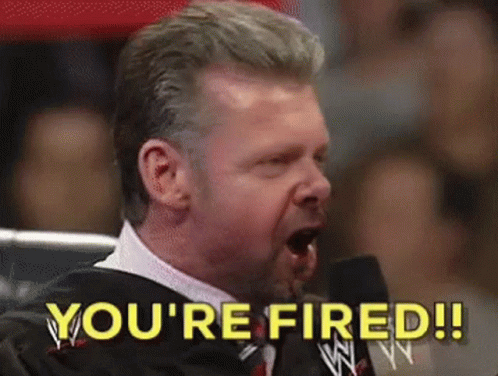 You're Fired Vince Mcmahon Face Swap GIF