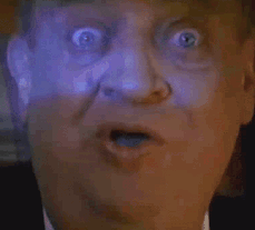 You're Goin Down Text on Man's Face