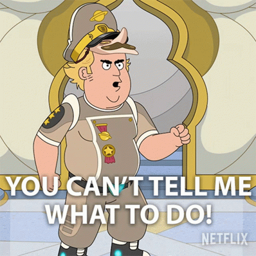 You're Not My Supervisor Farzar GIF