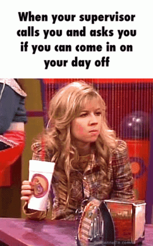 You're Not My Supervisor Jennette Mccurdy GIF
