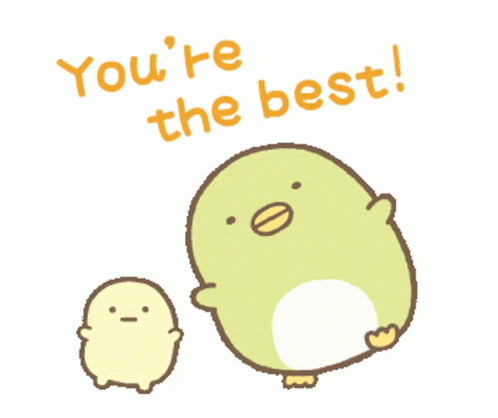 You're The Best Sumikko Gurashi GIF