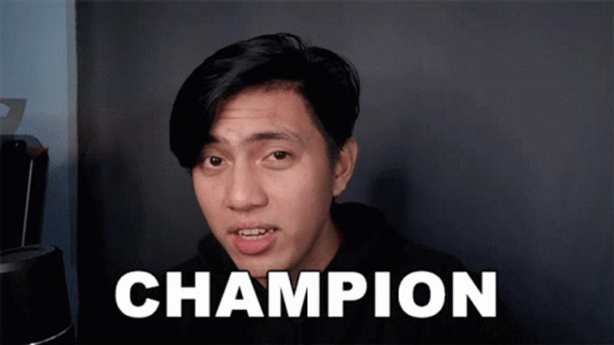 You're The Champion GIF