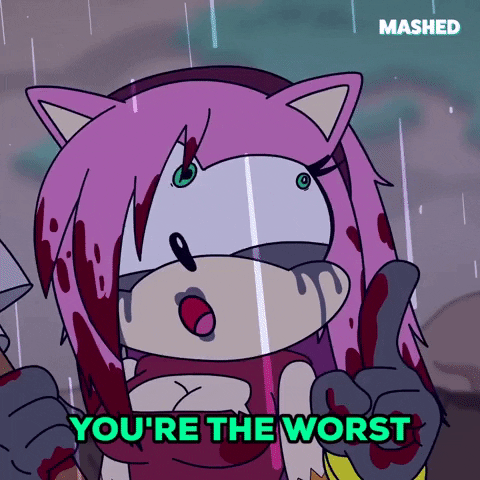 You're The Worst Amy Rose GIF