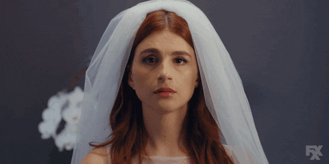 You're The Worst Sad Bride GIF